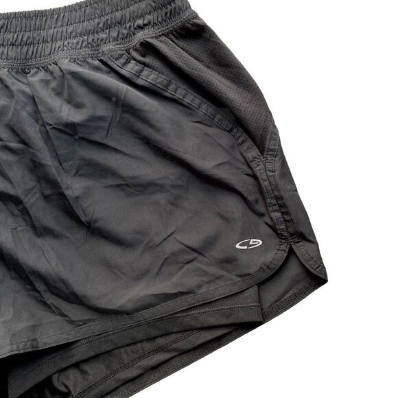 Champion Women’s Running Shorts, Quickdry, Bike Shorts Beneath, Size: XXL Black - Picture 4 of 7